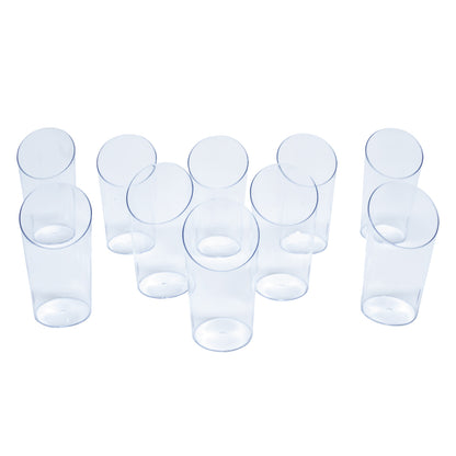 Pack 10 Vasos Acrílicos Transparentes Para Postre 80ml