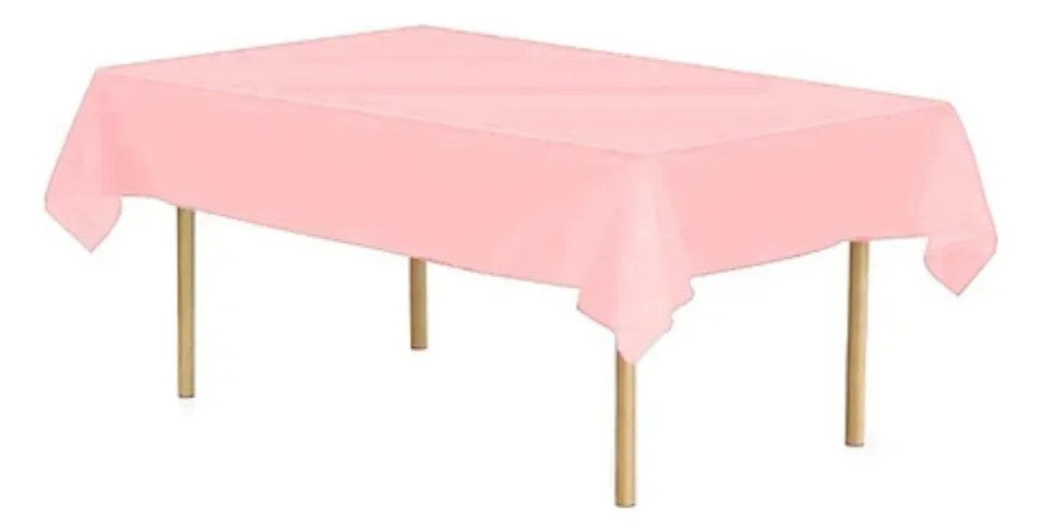 Mantel Plástico De Colores 137 X 183 Cm