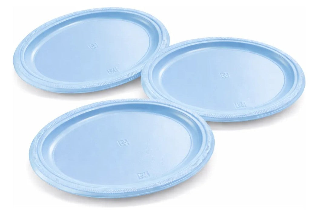 Pack 3 Bandejas Ovaladas De Cumpleaños Color 31x25 Cm