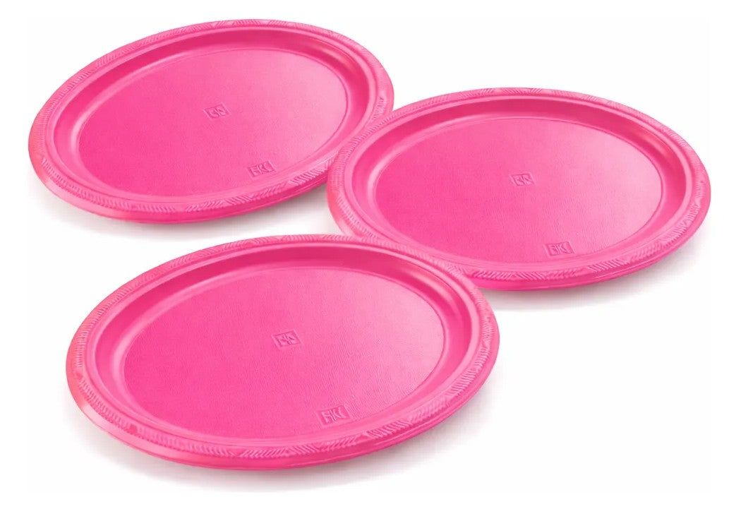 Pack 3 Bandejas Ovaladas De Cumpleaños Color 31x25 Cm