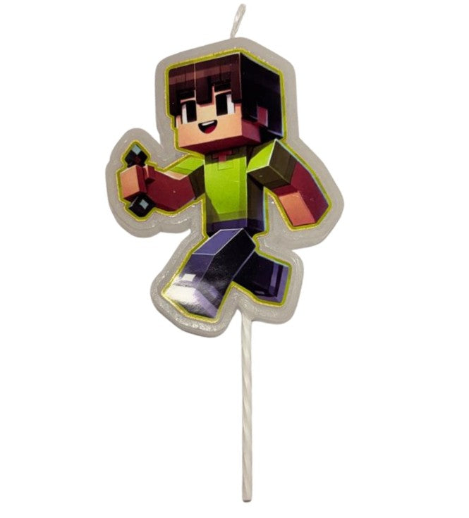 Vela De Cumpleaños Minecraft