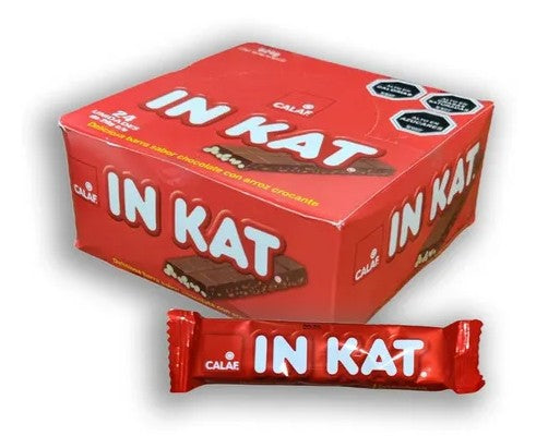 Inkat Calaf Chocolate Con Arroz Crocante Caja 624 g 24 U