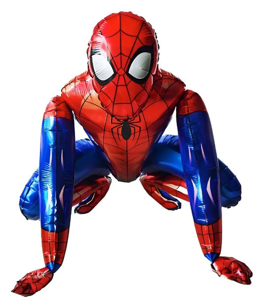 Globo Metálico Figura Spiderman Grande 91x91