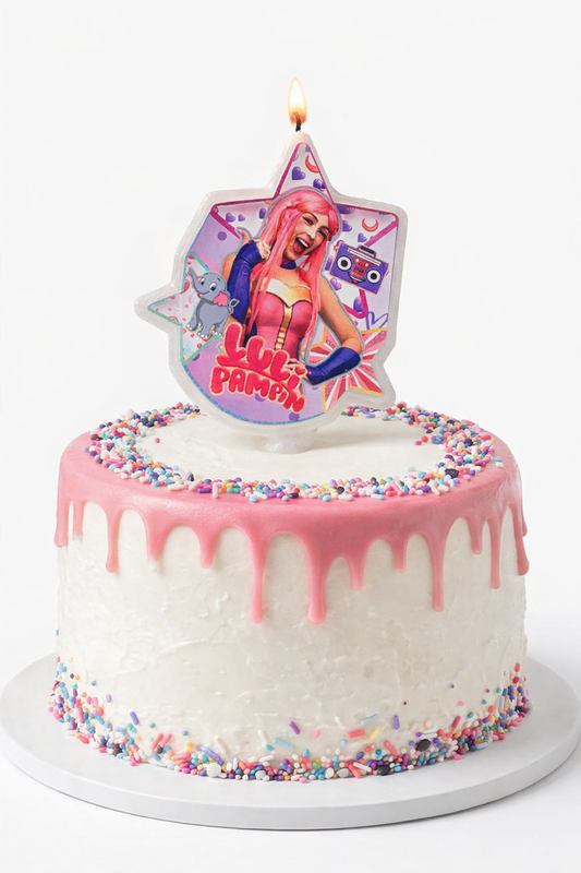 Vela Cumpleaños Luli Pampin