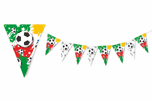 Cotillón Banderín Cumpleaños Futbol
