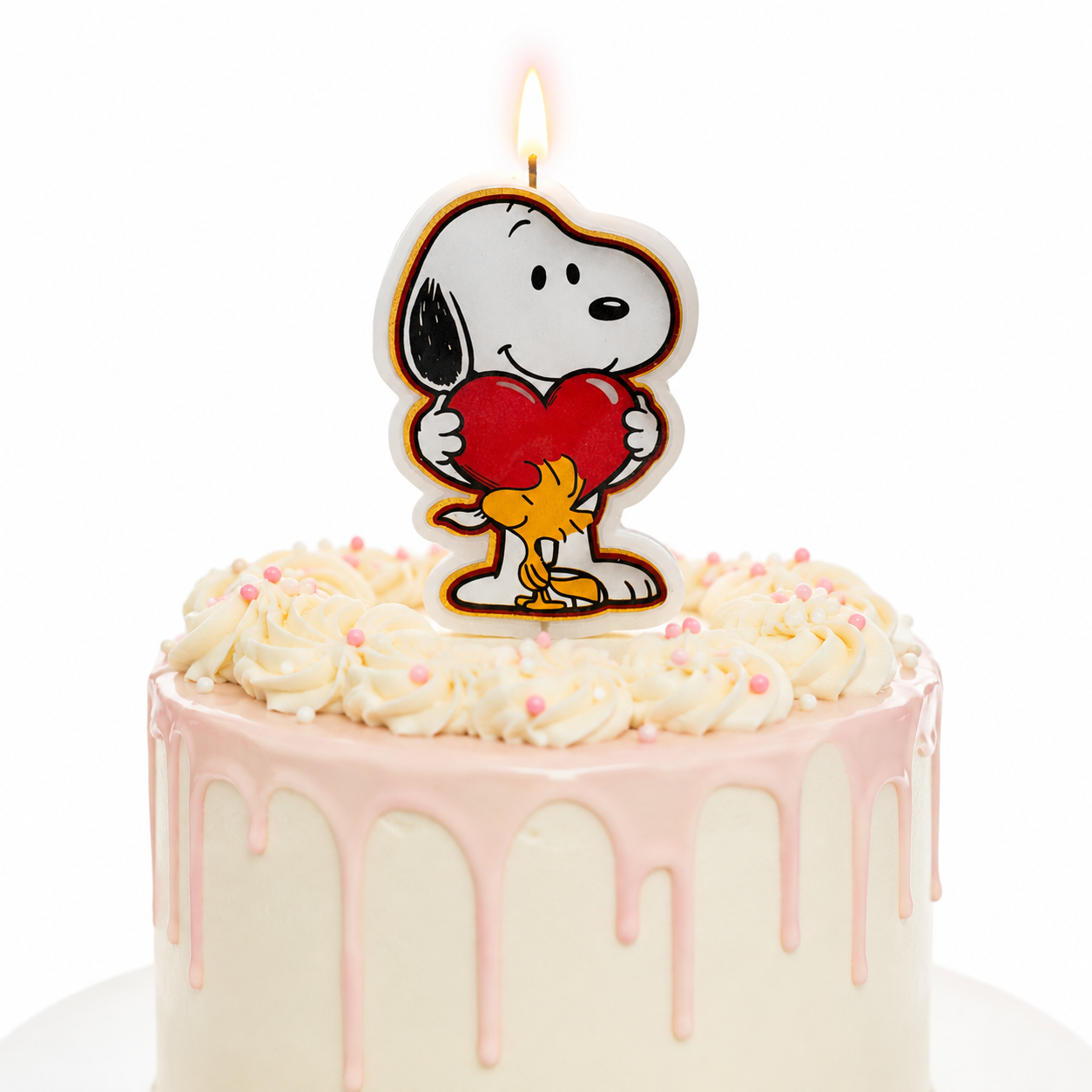 Vela Cumpleaños Snoopy Cotillón