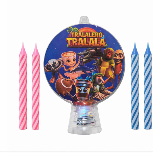 Vela Cumpleaños Tralaleros Brainrot