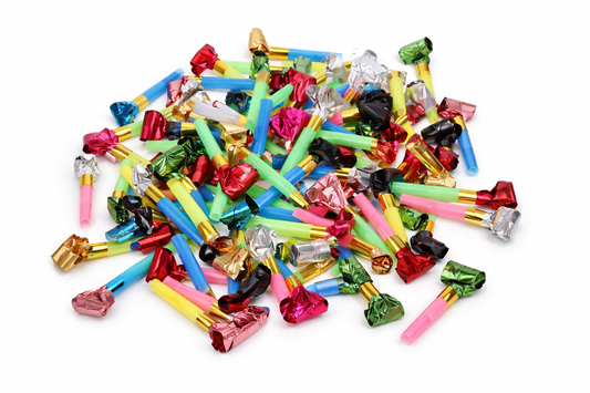 Pito Serpiente Matasuegras X 100 Unidades Cotillon