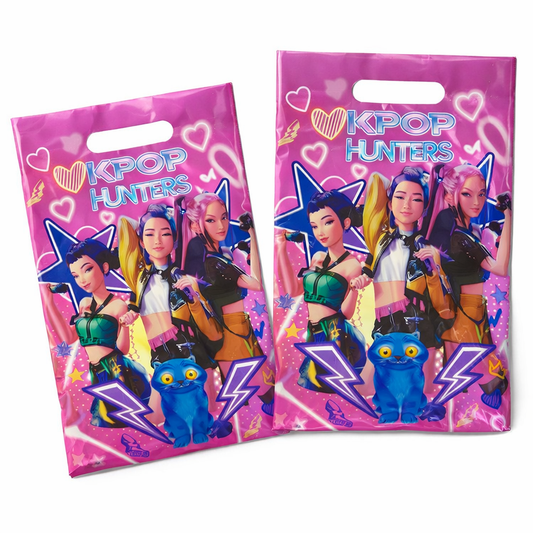Pack 10 Bolsas Cumpleaños Dulceras Guerreras Kpop