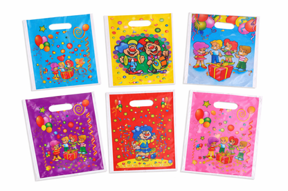 Pack 10 Bolsas Cumpleaños Retro Ochentero Y Años 90 Surtido