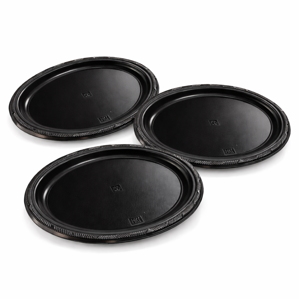 Pack 3 Bandejas Ovaladas De Cumpleaños Color 31x25 Cm