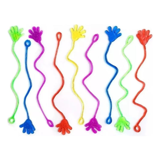 Juguete De Cumpleaños Pegaloco De Mano 20 X Carton