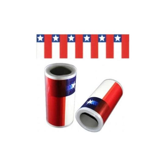 Rollo Bandera Chile Plástica 50 Mts  Fiestas Patrias