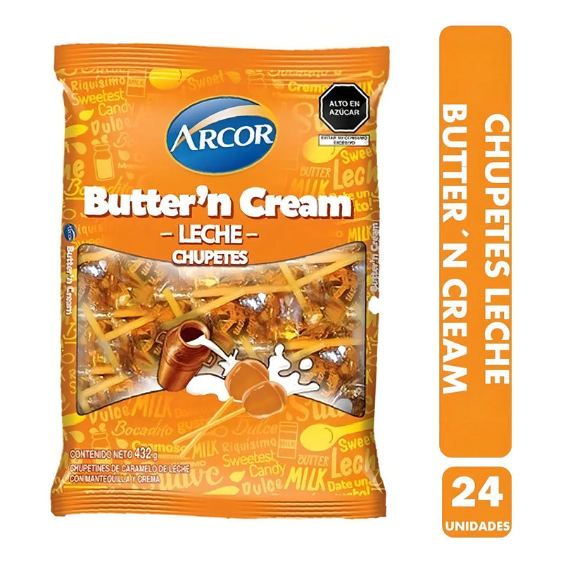 Coyacs De Leche - Butter And Cream (bolsa Con 24 Unidades)