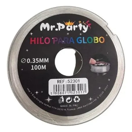 Hilo Para Globos - Hilo De Pescar Multiuso 100 M