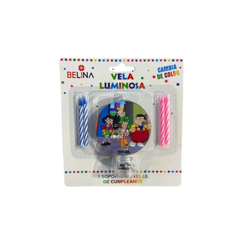 Vela Cumpleaños Cotillón Chavo Del 8