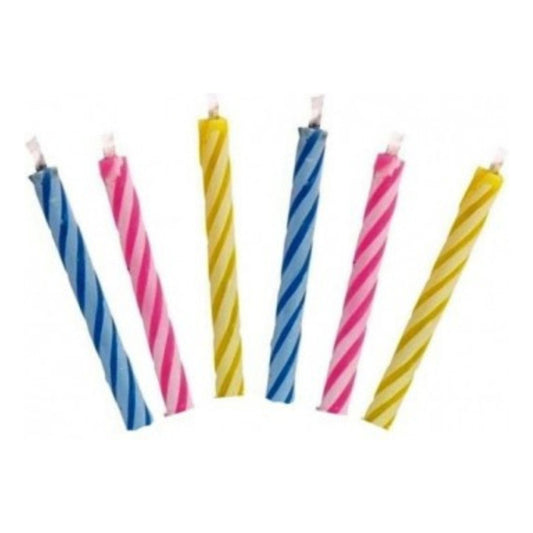 10 Velas Mágicas Para Cumpleaños De Colores