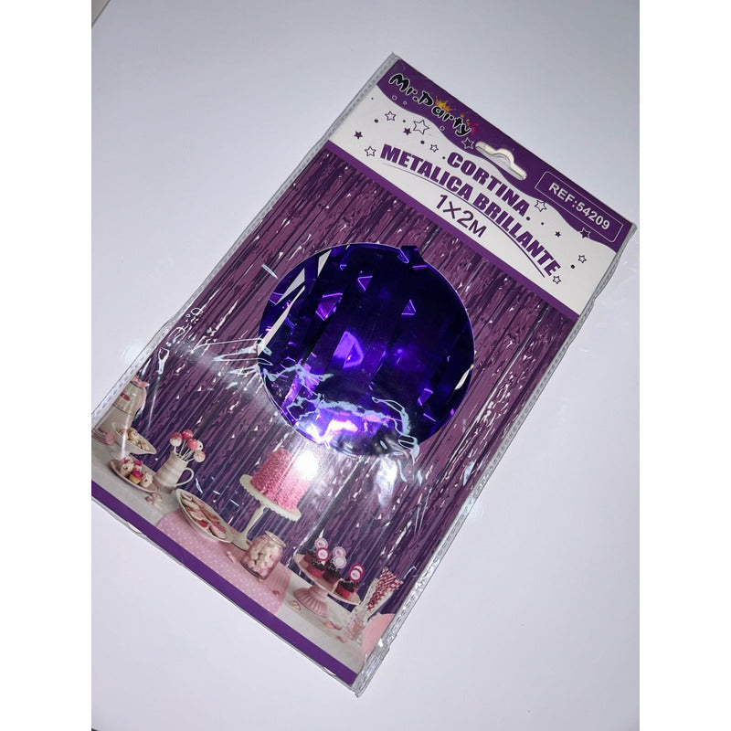 Cortinas Metálicas Decoracion Cumpleaños 100x200 Cm