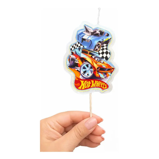 Vela Cumpleaños Hot Wheels