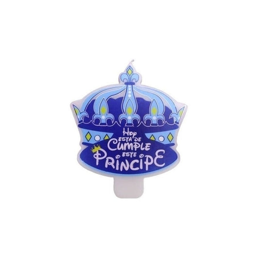 Vela De Cumpleaños Príncipe