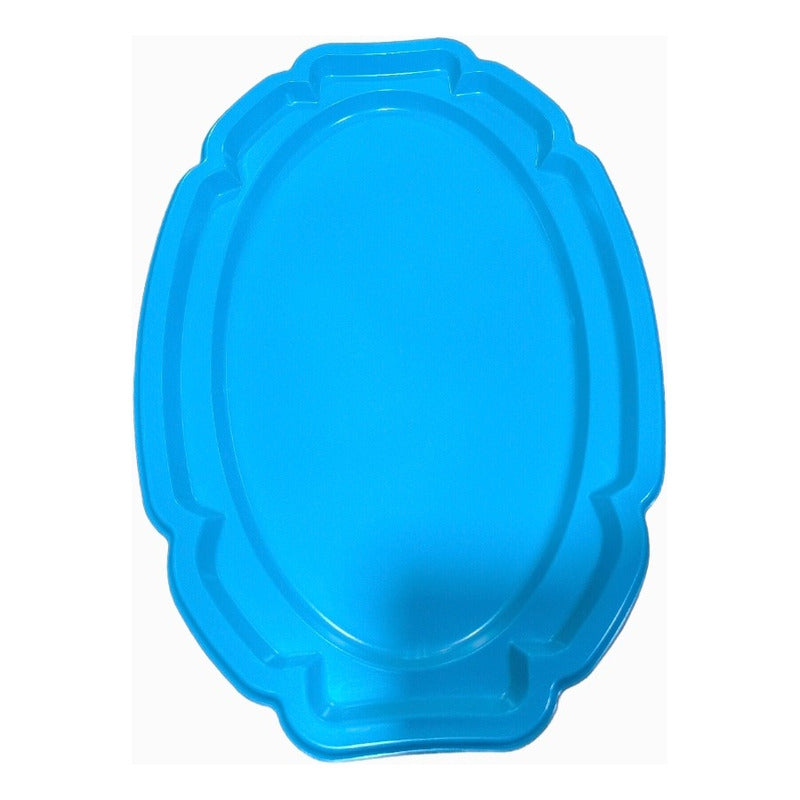 Pack 3 Bandejas Plasticas De Color 30x29 Cm