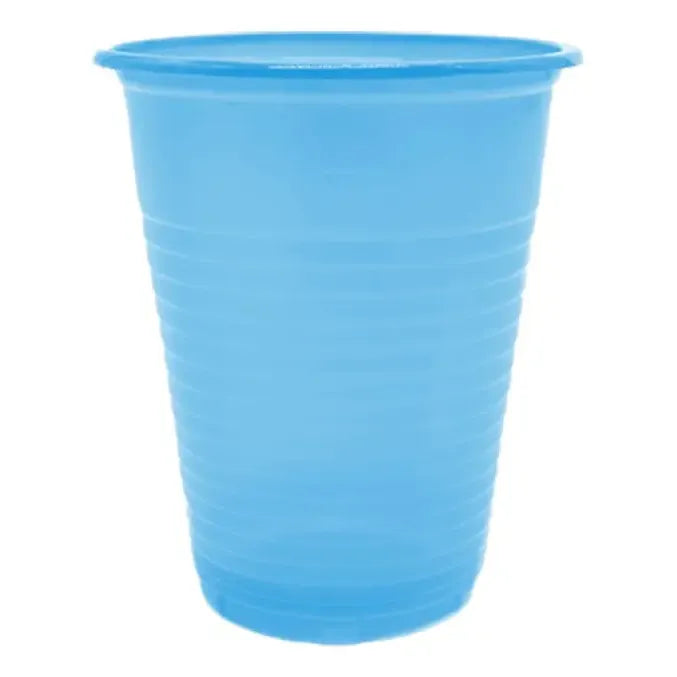 25 Vasos Plásticos Unicolor  De 200 Cc Color A Eleccion