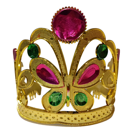 Corona Mariposa Dorada De Cumpleaños Niña-adulto