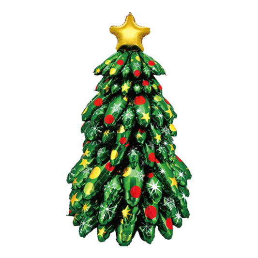 Globo Decorativo Árbol De Navidad 75x130 Cm Verde