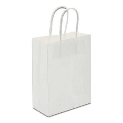 Pack 12 Bolsas De Papel Kraft De Color 27x21x11 Cm