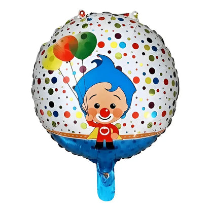 Set De Globos Plim Plim Para Cumpleaños, Decoración De Fiesta Con 57 Piezas Multicolor