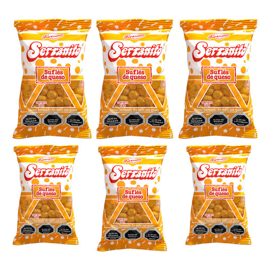 Sufles De Queso Serranito Fruna ( 12 Unidades )