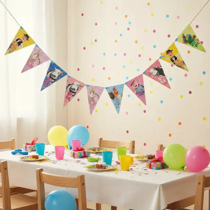 Guirnalda Banderin De La Granja De Zenon Cumpleaños La Granja De Zenón