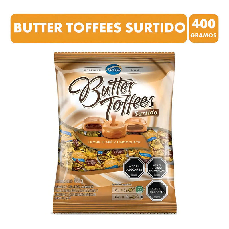 Butter Toffes Surtido ( Contiene 66 Unidades)