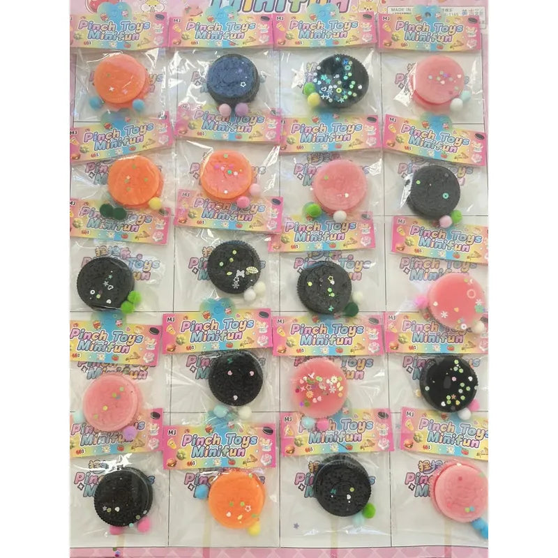Set 20 Juguetes Squishy Oreo Mini Apretable Colores S Surtido