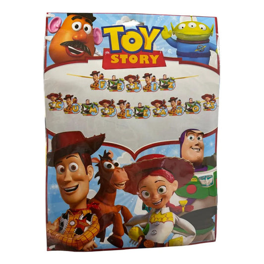 Guirnalda Banderín Feliz Cumpleaños Toy Story Surtido