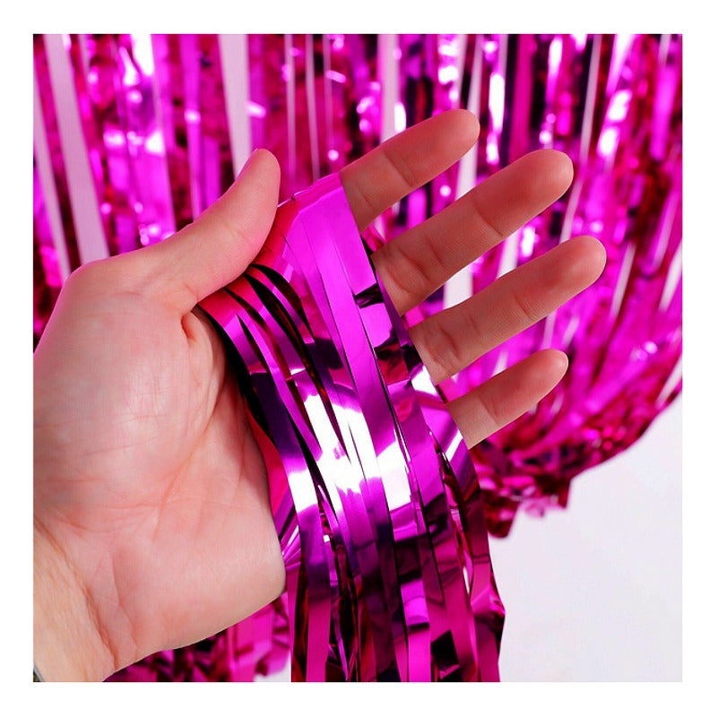 Cortinas Metálicas Decoracion Cumpleaños 100x200 Cm