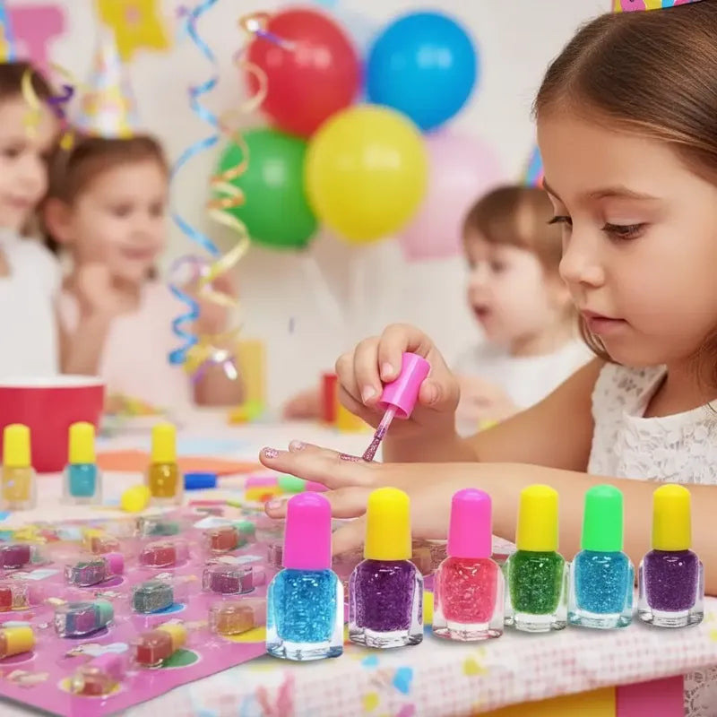 Pack 20 Sorpresas De Cumpleaños Esmalte De Uñas Para Niñas