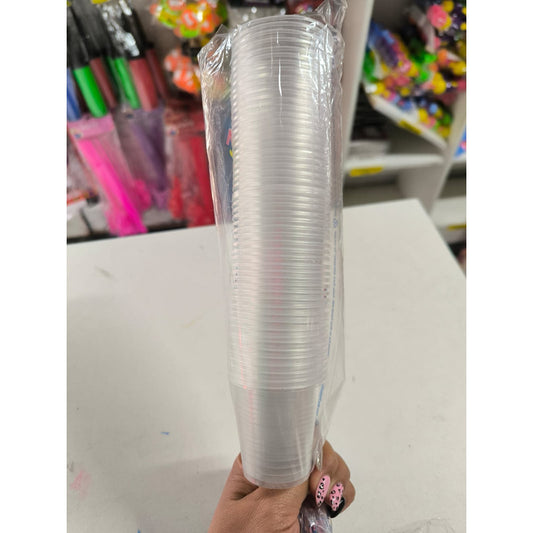 Pack 50 Vasos Shot O Para Postres Plásticos 3 Oz