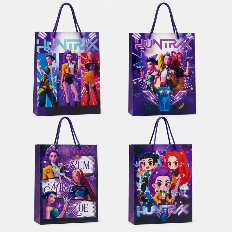 Bolsas De Guerreras Kpop-huntrix Rumy- Zoey-mira Diseños Variados Pack 12 Guerreras K-pop