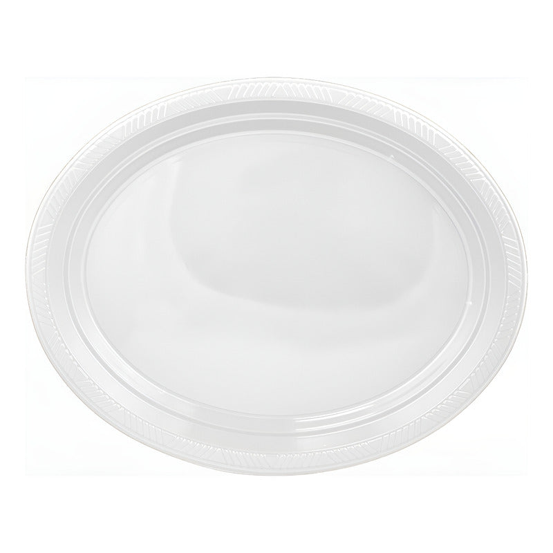 Pack 5 Bandejas Ovaladas De Color 30x23 Cm