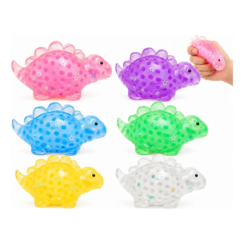 12 Squishy Dinosaurio Juguete Antiestrés Para Apretar Orbit Surtido