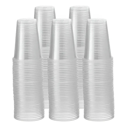 Pack 50 Vasos Desechables Transparentes 7oz -  200cc Transparente