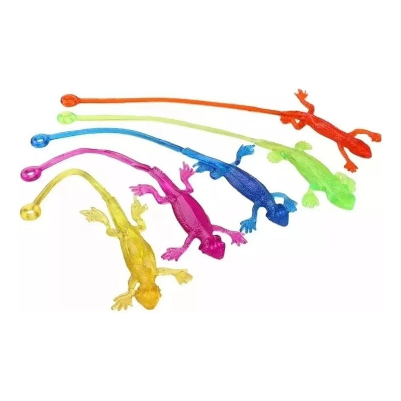 Lagartos De Pegaloco Para Juguetes De Cumpleaños 20 Unidades
