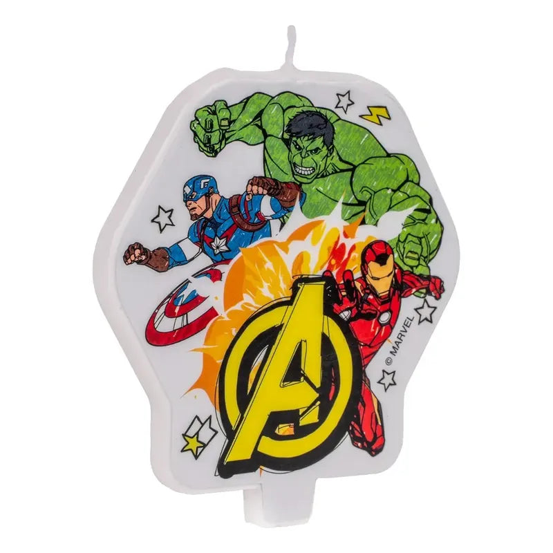Velas Diseño Avengers 1 Unidad