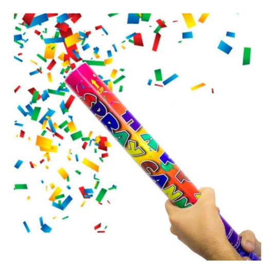 Cotillón Cañón Tubo Lanza Confeti 80 Cm