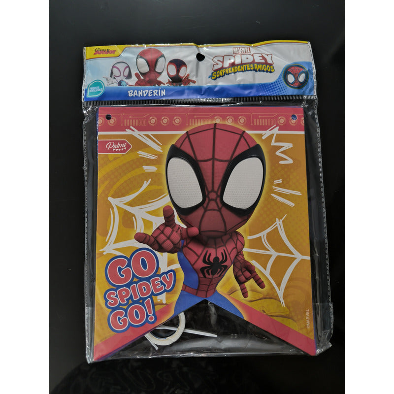 Cumpleaños Spidey Y Sus Amigos Guirnalda Cumpleaños