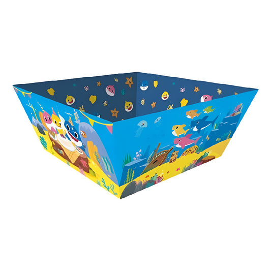 Pack 2 Bandejas Carton Cumpleaños Baby Shark