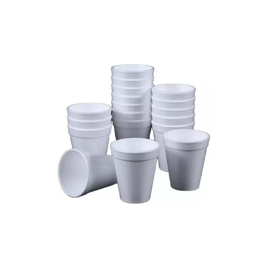 Pack 20 Vasos Desechables De Plumavit 237 Ml ( 8oz)