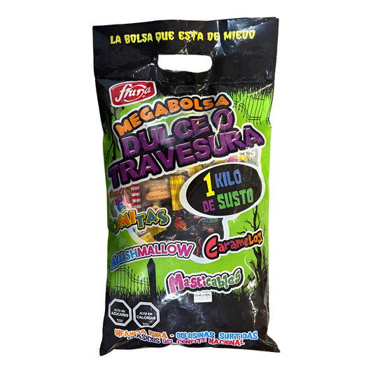 Surtido De Dulces Piñata Halloween 1 Kl De Miedo Y Terror