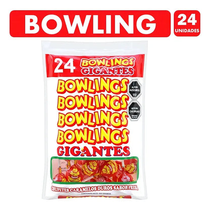 Chupetines Sabor Frutilla Pack 24 Unidades Caramelo Duro Coyacs